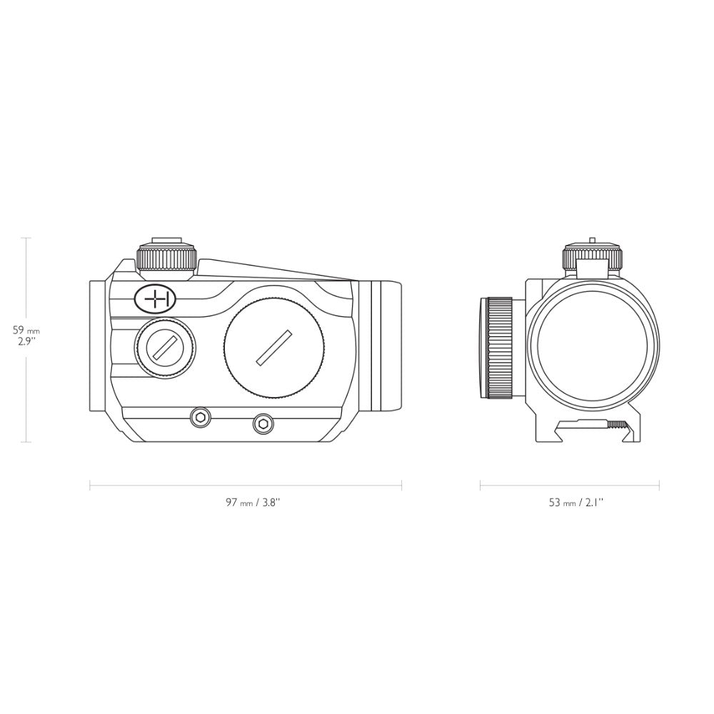 Hawke Vantage Red Dot 1x30 für Weaver/ Picatinny