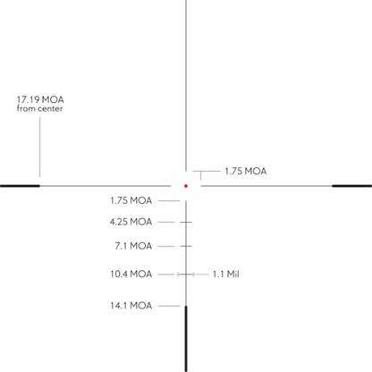 Hawke Vantage HD 30 6-24x50 / LR2 Dot