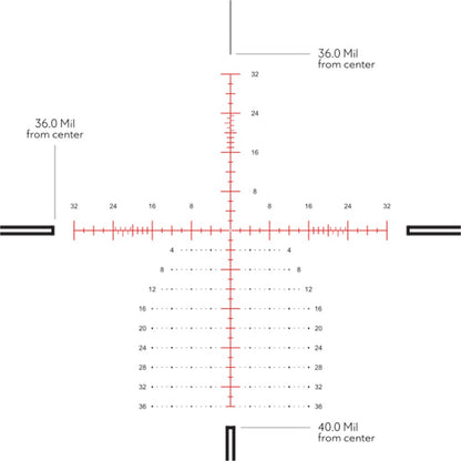 Hawke Vantage HD 34 FFP 5-25x56 / MOA PRO II