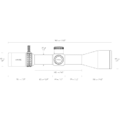 Hawke Vantage HD 34 FFP 5-25x56 / MOA PRO II