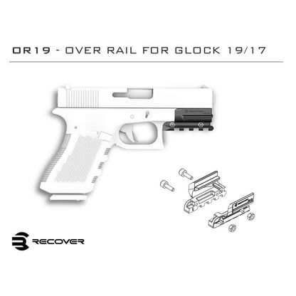 Recover GR43 Picatinny Schiene / Glock 43,43X und 48