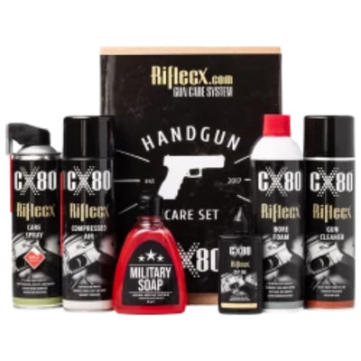 Riflecx Handgun Care Set | 6-teiliges Pflegesystem