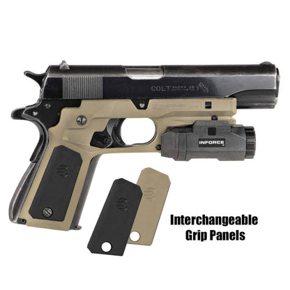 Recover Colt 1911 Grip & Rail System / CC3P / tan-black