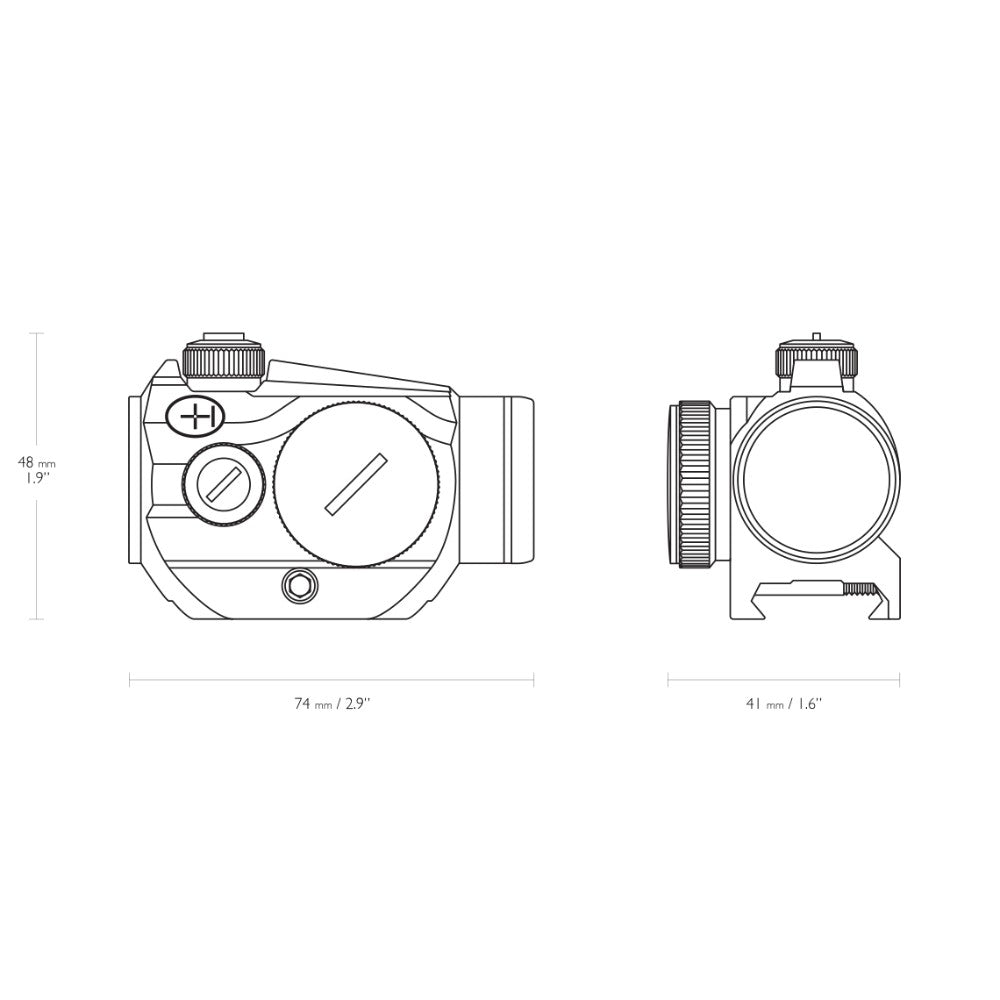 Hawke Vantage Red Dot 1x20 für Weaver/ Picatinny