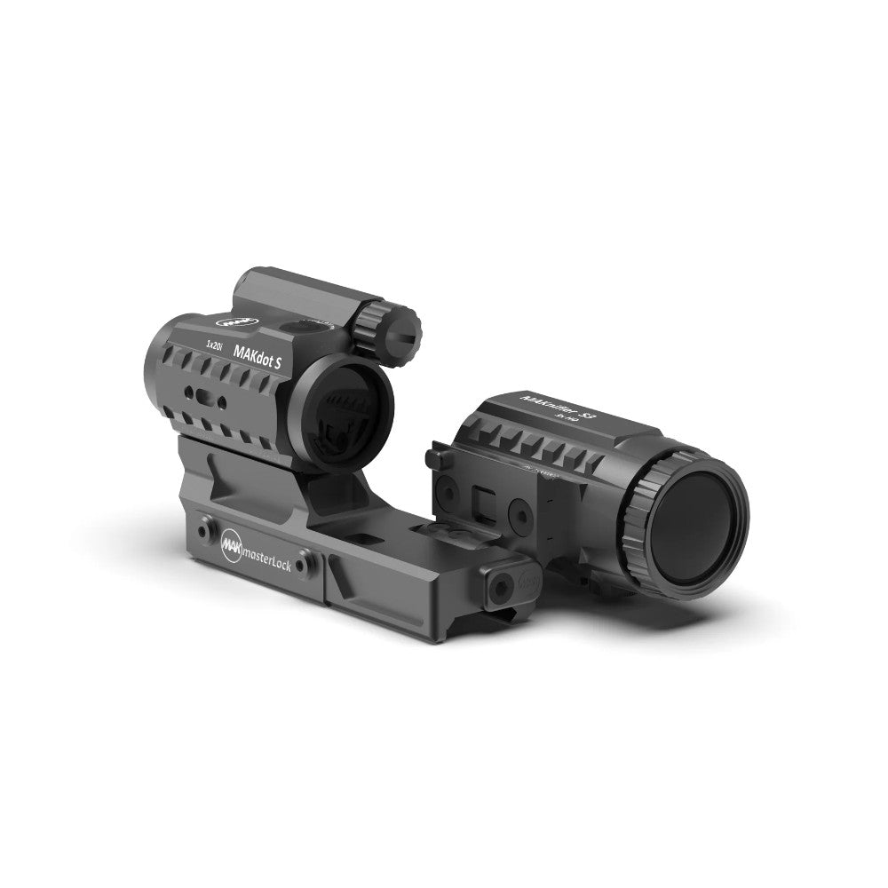 MAKcomboSystem (MAKdot S1x20i + MAKnifer S3 auf MAKmasterLock)