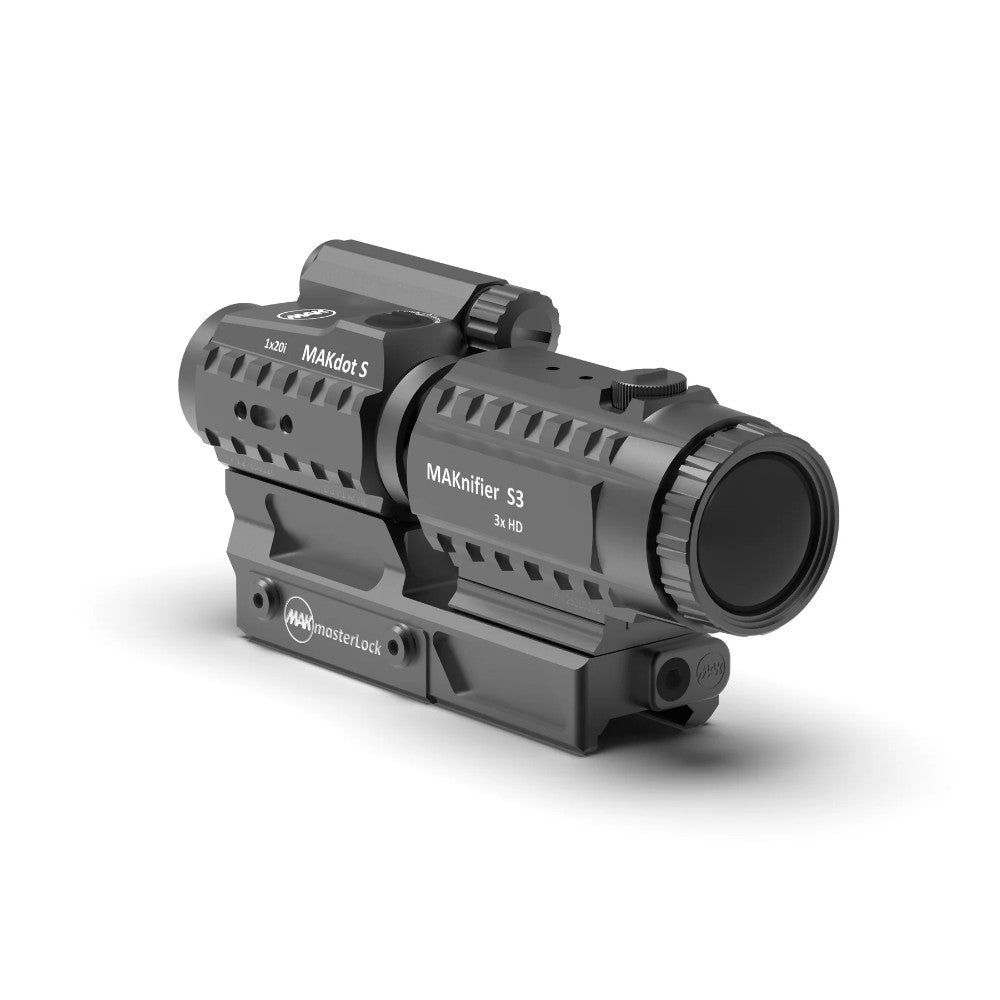MAKcomboSystem (MAKdot S1x20i + MAKnifer S3 auf MAKmasterLock)
