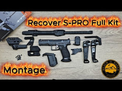 Recover Tactical S-PRO Basic Kit für Walther PDP – Schwarz
