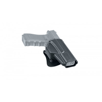 Glock 17 / 19 Paddle Holster mit Entriegelungshebel